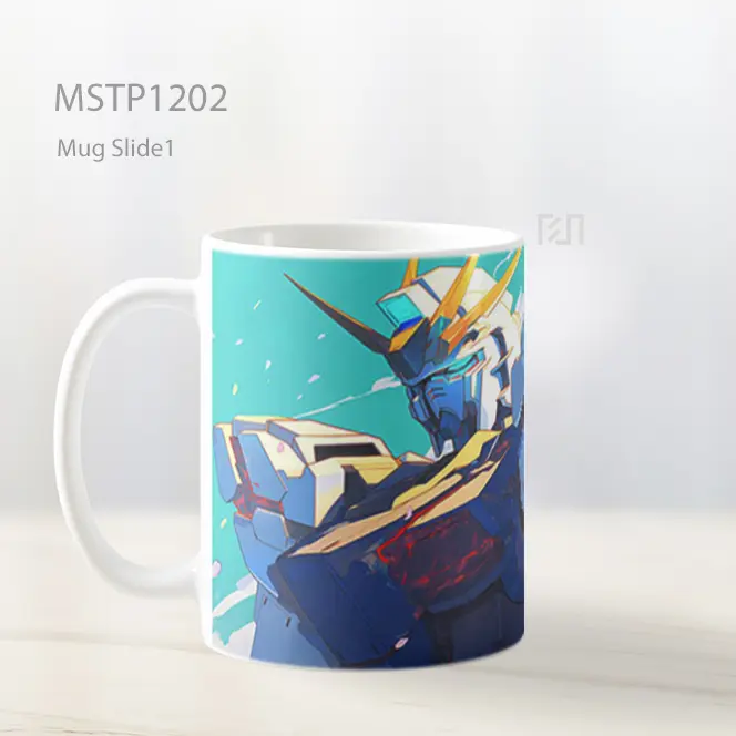 Gundam Mecha Epik Mug MSTP1202 - All-side / Desain