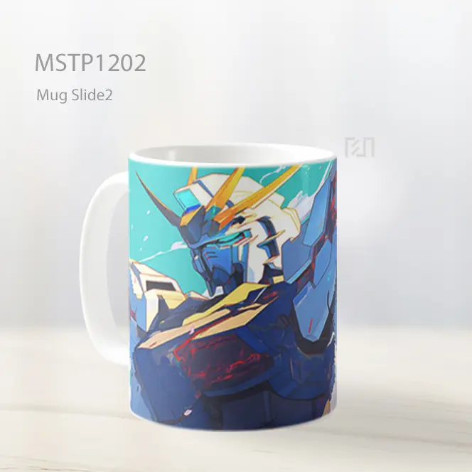 Gundam Mecha Epik Mug MSTP1202 - All-side / Desain