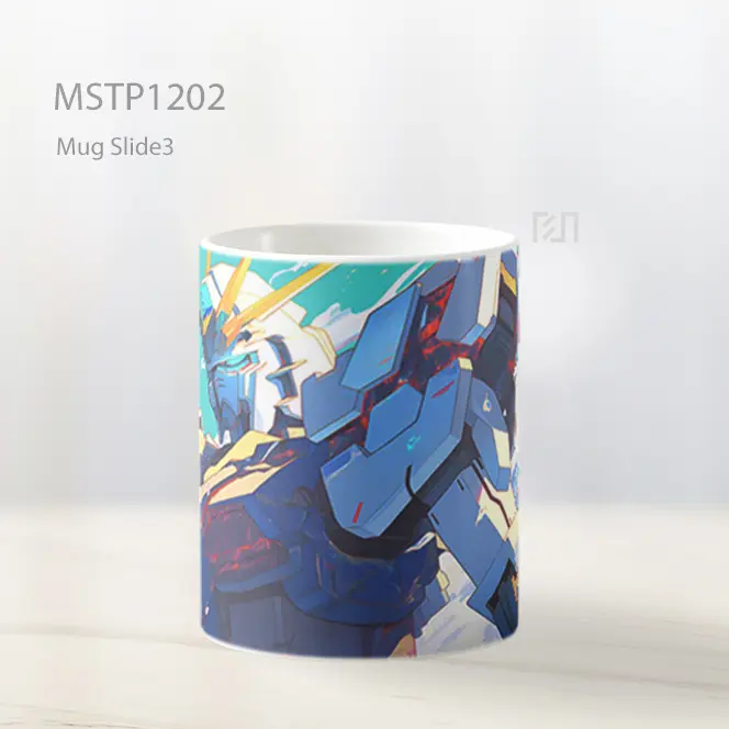 Gundam Mecha Epik Mug MSTP1202 - All-side / Desain
