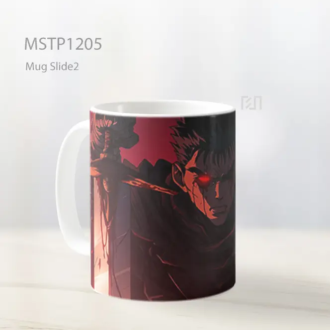 Guts Berserk Mug MSTP1205 - All-side / Desain