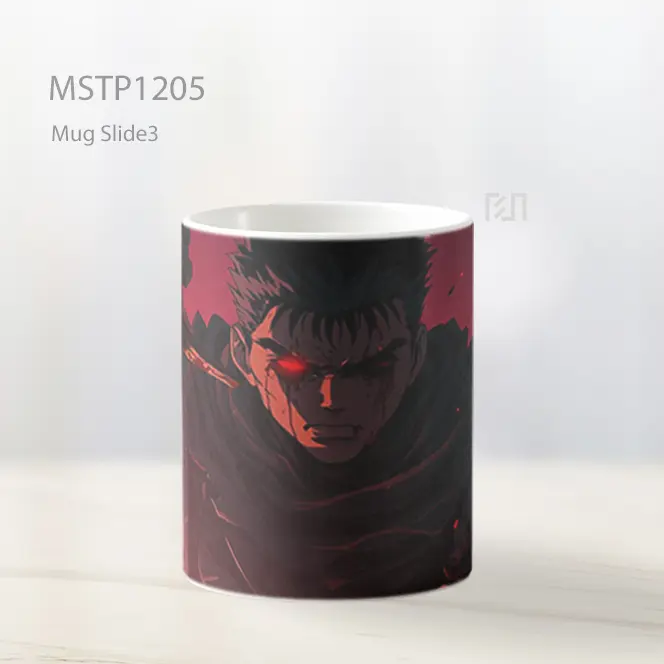 Guts Berserk Mug MSTP1205 - All-side / Desain