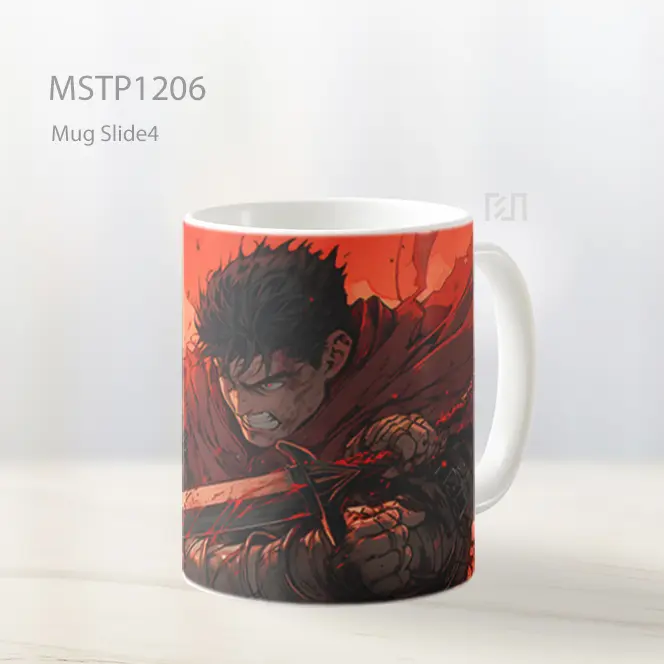 Guts Dalam Pertarungan Merah Mug MSTP1206