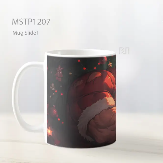 Guts Tidur Di Hadiah Natal Mug MSTP1207 - All-side / Desain