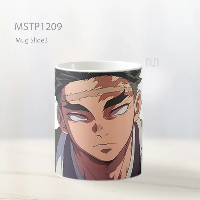 Gyomei Himejima Demon Slayer Serius Mug MSTP1209 - All-side / Desain