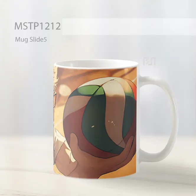 Haikyuu Kei Tsukishima Anime Mug MSTP1212 - All-side / Desain