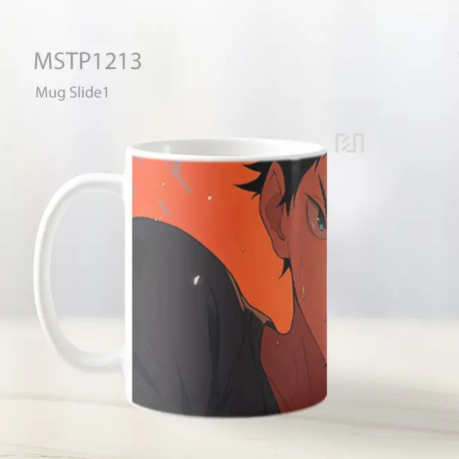 Haikyuu Keiji Akaashi Anime Mug MSTP1213 - All-side / Desain