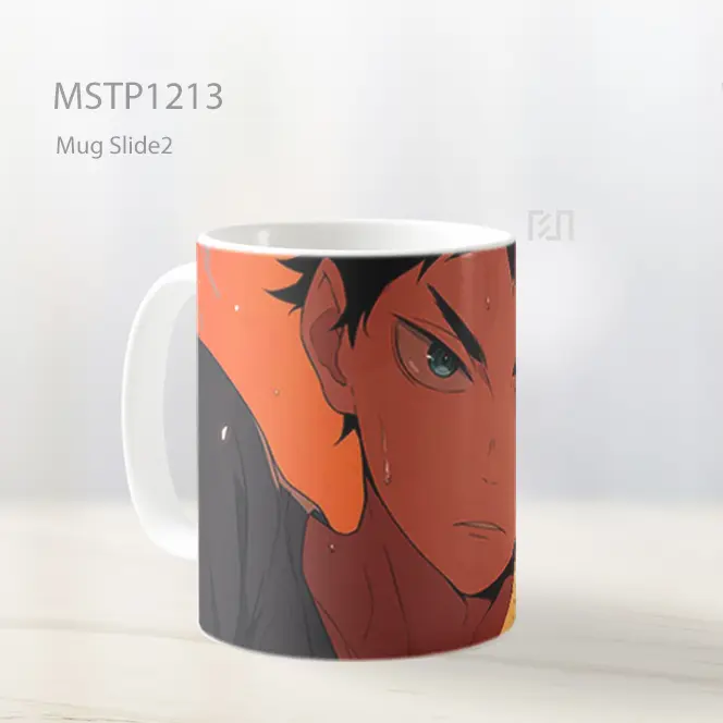 Haikyuu Keiji Akaashi Anime Mug MSTP1213 - All-side / Desain