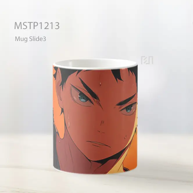 Haikyuu Keiji Akaashi Anime Mug MSTP1213 - All-side / Desain