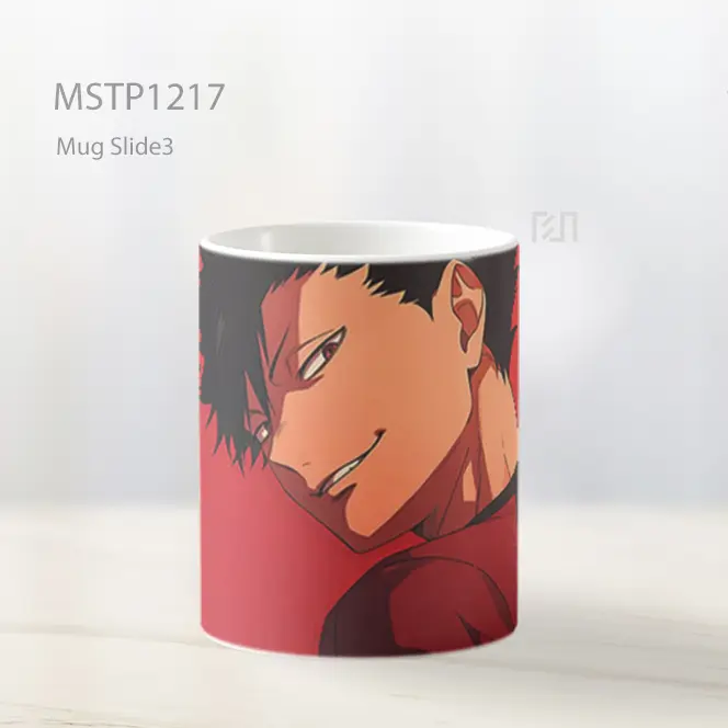 Haikyuu Tetsurou Kuroo Merah Mug MSTP1217 - All-side / Desain