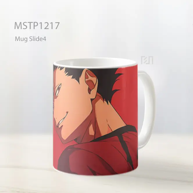 Haikyuu Tetsurou Kuroo Merah Mug MSTP1217