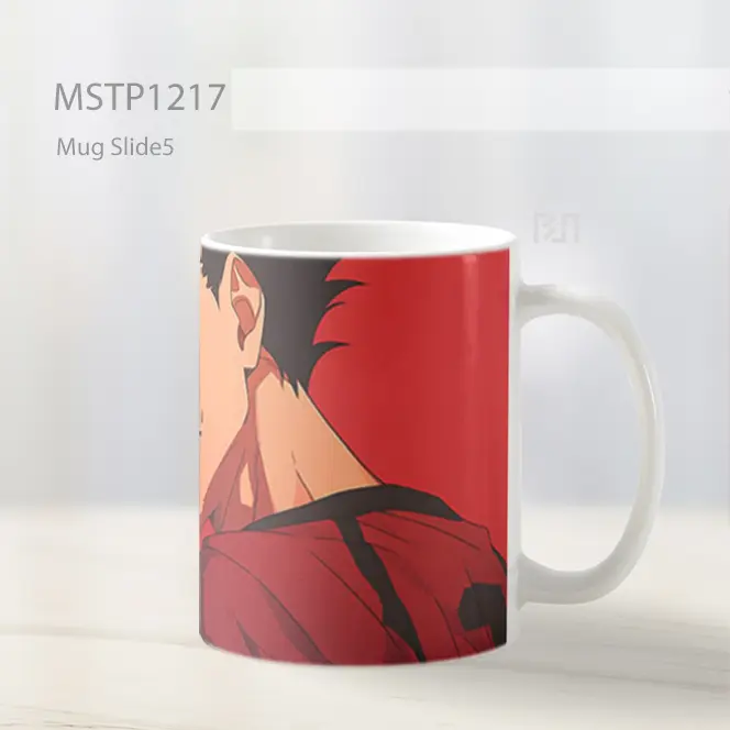 Haikyuu Tetsurou Kuroo Merah Mug MSTP1217 - All-side / Desain