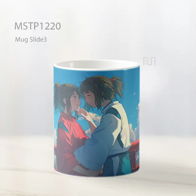 Haku And Chihiro Spirited Away Cantik Mug MSTP1220 - All-side / Desain