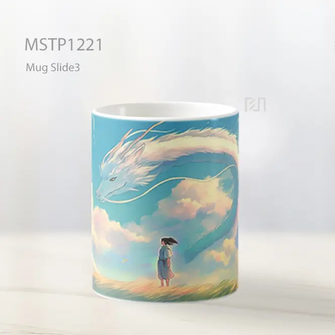 Haku And Chihiro Spirited Away Ghibli Mug MSTP1221 - All-side / Desain