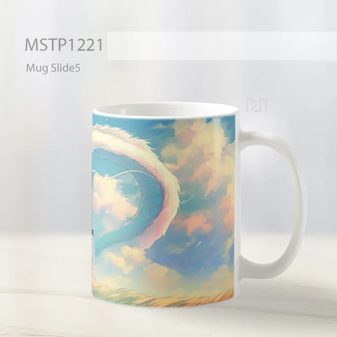 Haku And Chihiro Spirited Away Ghibli Mug MSTP1221 - All-side / Desain