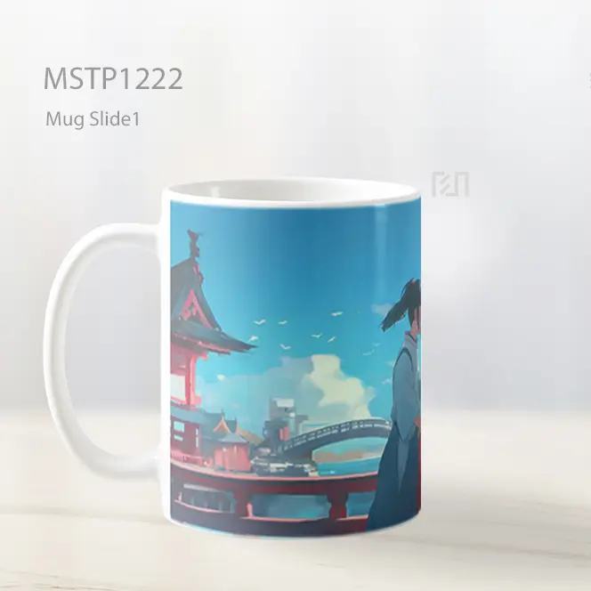 Haku And Chihiro Spirited Away Mug MSTP1222 - All-side / Desain