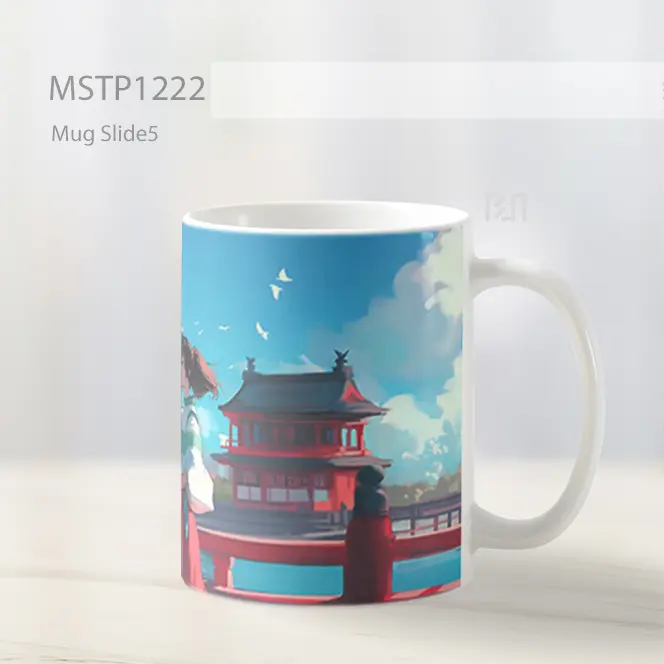 Haku And Chihiro Spirited Away Mug MSTP1222 - All-side / Desain