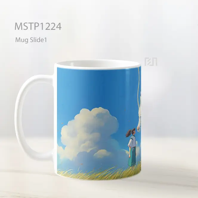 Haku Chihiro Spirited Away Estetika Mug MSTP1224 - All-side / Desain