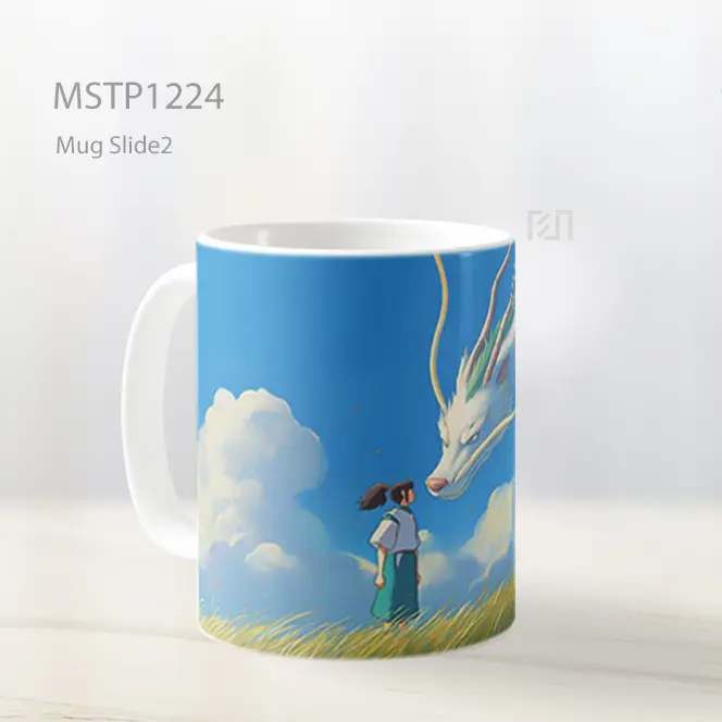Haku Chihiro Spirited Away Estetika Mug MSTP1224 - All-side / Desain