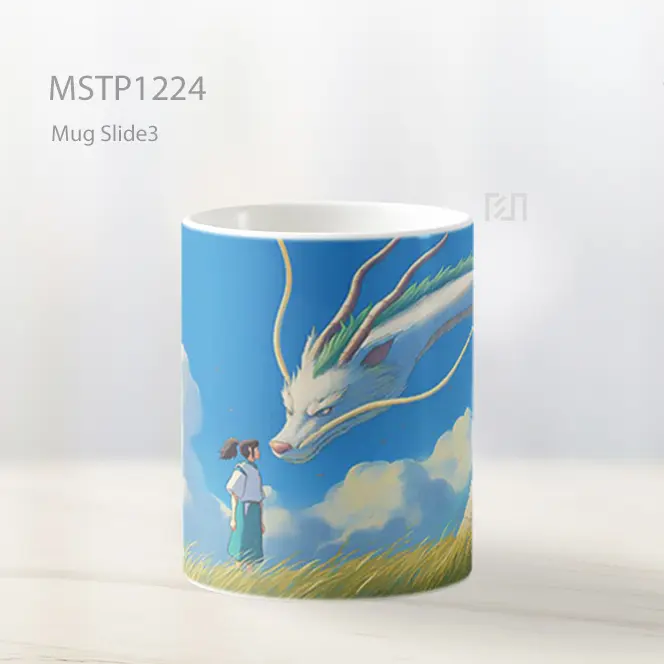 Haku Chihiro Spirited Away Estetika Mug MSTP1224 - All-side / Desain