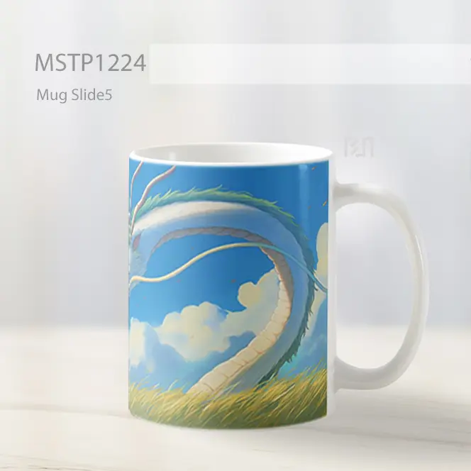 Haku Chihiro Spirited Away Estetika Mug MSTP1224 - All-side / Desain