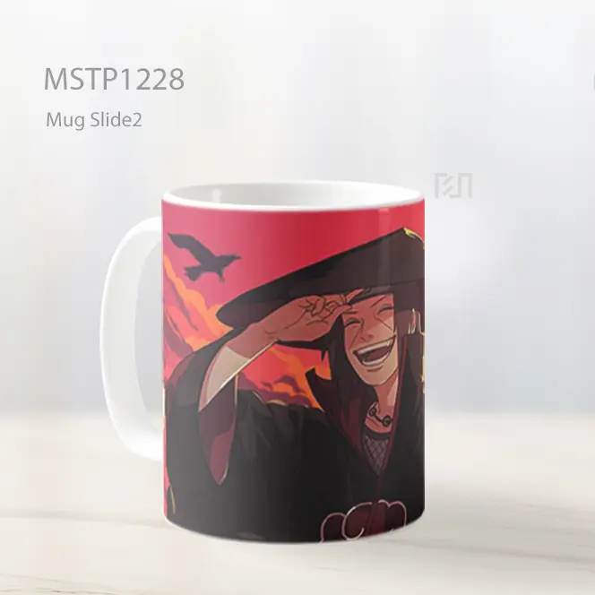 Happy Itachi Uchiha Merah Naruto Mug MSTP1228 - All-side / Desain