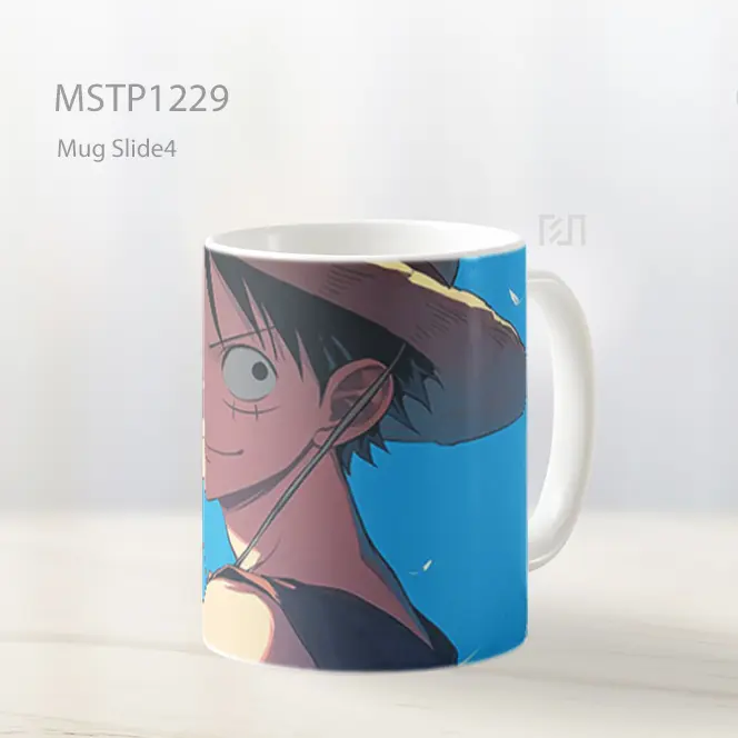 Happy Luffy Senyum Ekspresi Ceria Mug MSTP1229