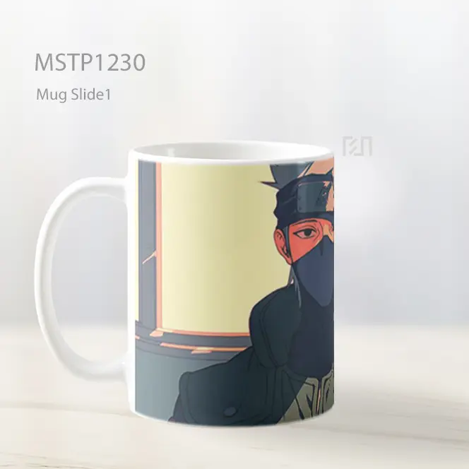 Hatake Kakashi Tatapan Keren Naruto Mug MSTP1230 - All-side / Desain