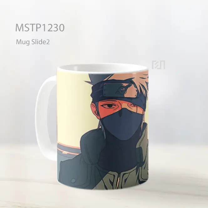 Hatake Kakashi Tatapan Keren Naruto Mug MSTP1230 - All-side / Desain