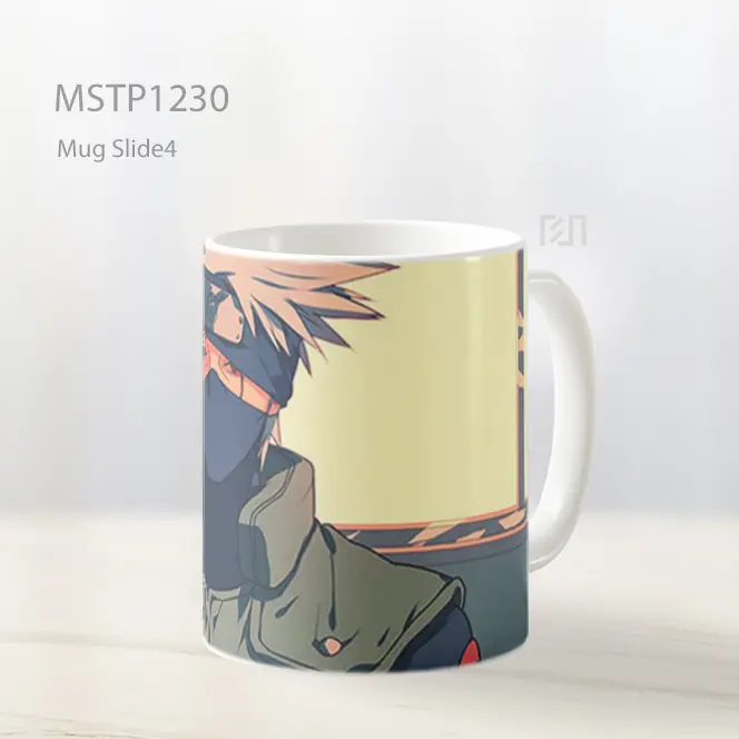 Hatake Kakashi Tatapan Keren Naruto Mug MSTP1230