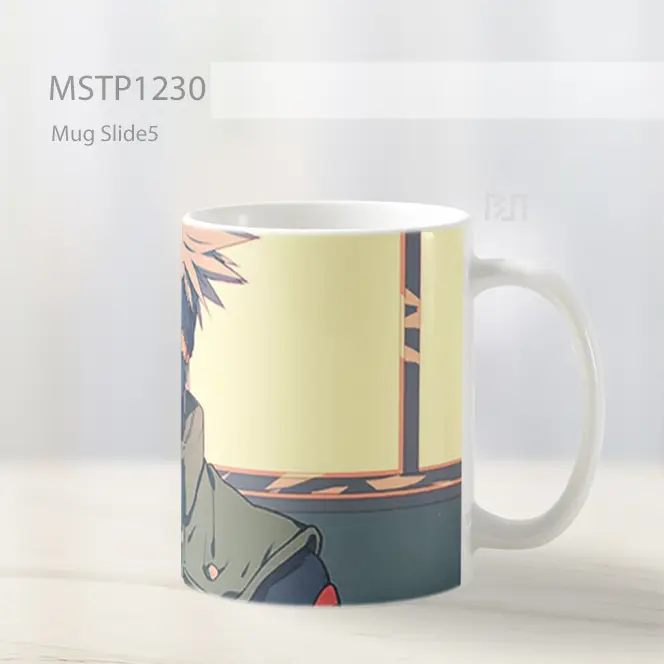 Hatake Kakashi Tatapan Keren Naruto Mug MSTP1230 - All-side / Desain