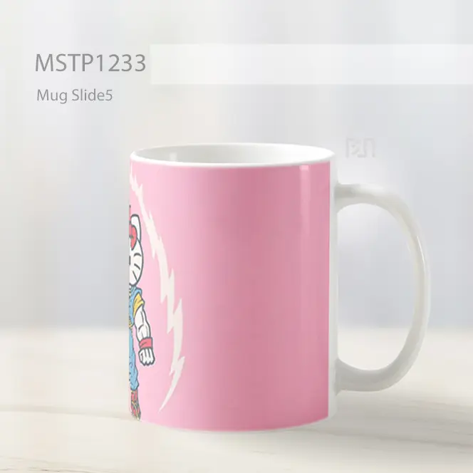 Hello Kitty Goku Super Saiyan Mug MSTP1233 - All-side / Desain