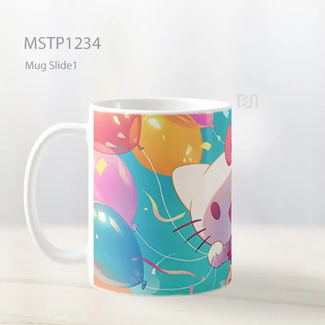 Hello Kitty Sanrio Mug MSTP1234 - All-side / Desain