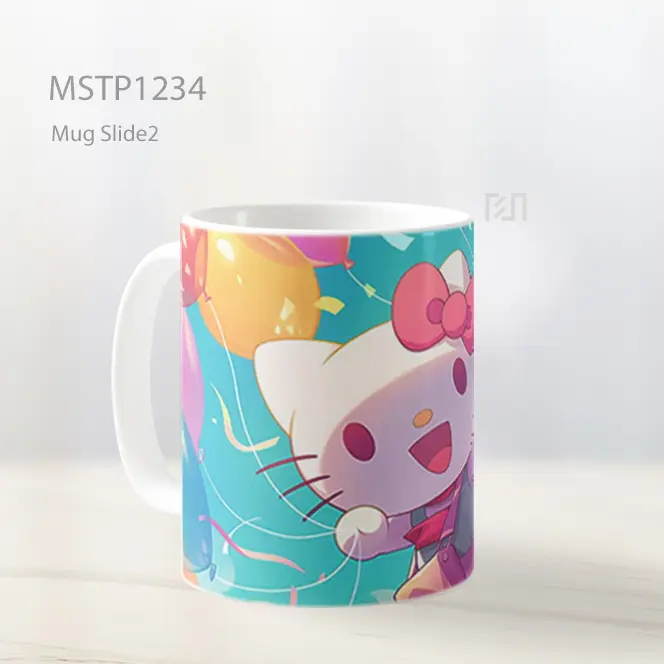 Hello Kitty Sanrio Mug MSTP1234 - All-side / Desain