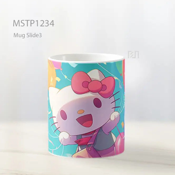 Hello Kitty Sanrio Mug MSTP1234 - All-side / Desain
