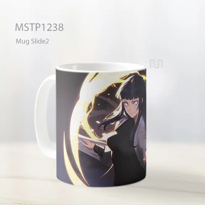 Hinata Cincin Bercahaya Naruto Mug MSTP1238 - All-side / Desain