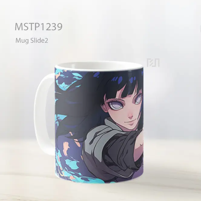 Hinata Hyuga Byakugan Energi Biru Mug MSTP1239 - All-side / Desain