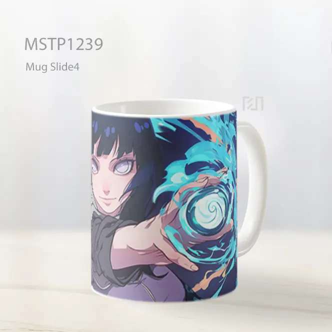 Hinata Hyuga Byakugan Energi Biru Mug MSTP1239