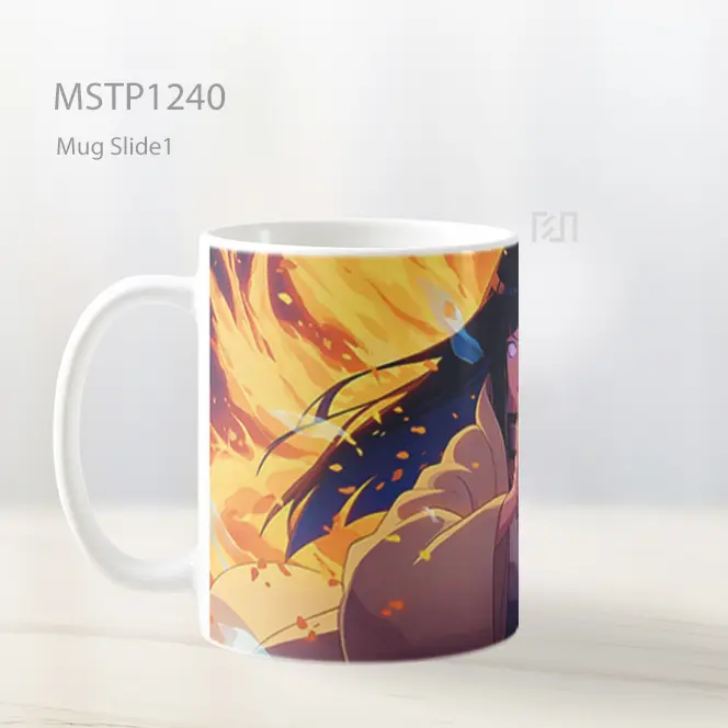 Hinata Hyuga Naruto Api Epik Mug MSTP1240 - All-side / Desain