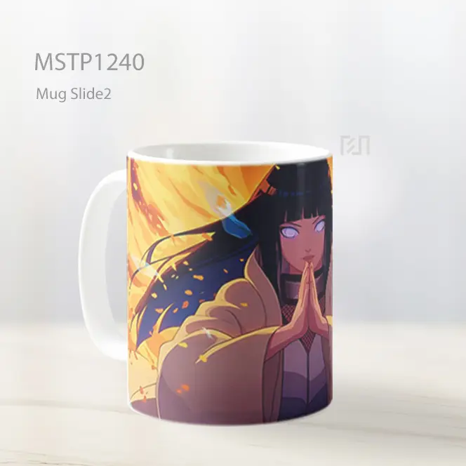 Hinata Hyuga Naruto Api Epik Mug MSTP1240 - All-side / Desain