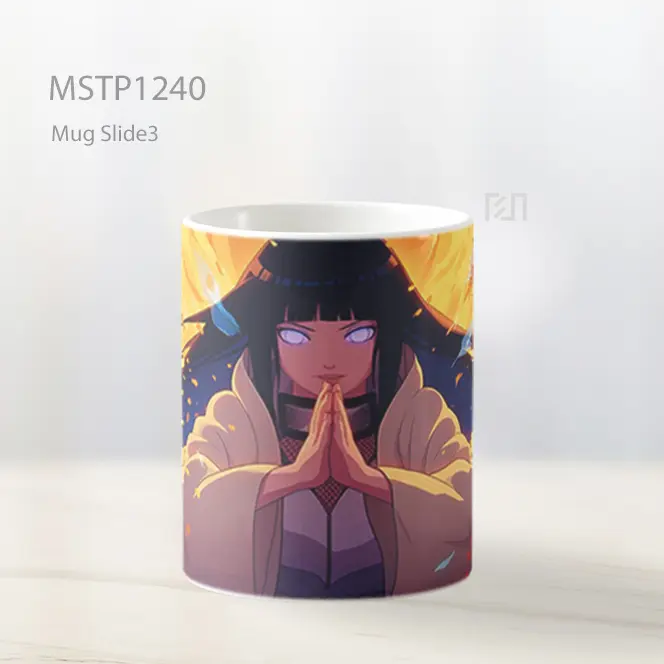 Hinata Hyuga Naruto Api Epik Mug MSTP1240 - All-side / Desain