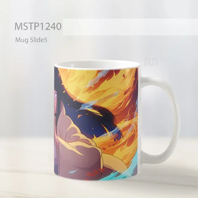 Hinata Hyuga Naruto Api Epik Mug MSTP1240 - All-side / Desain