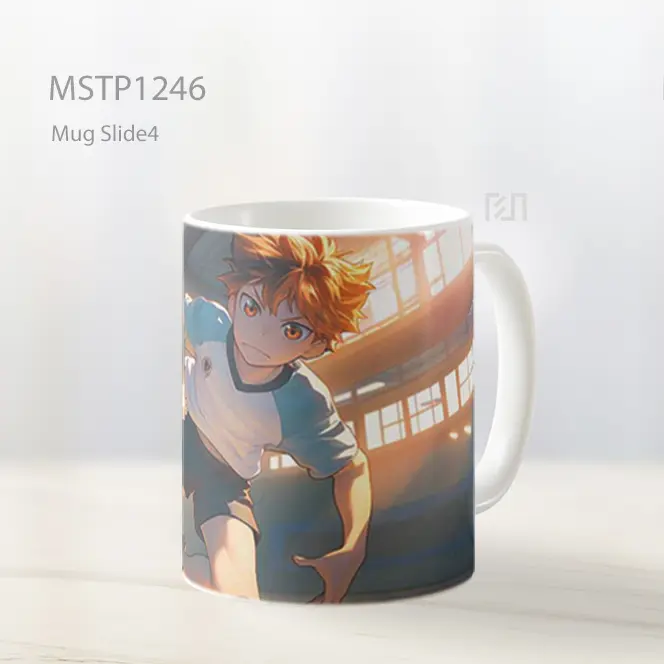 Hinata Shoyo Bermain Anime Mug MSTP1246