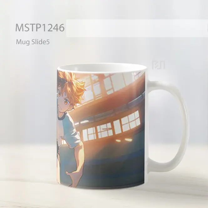 Hinata Shoyo Bermain Anime Mug MSTP1246 - All-side / Desain