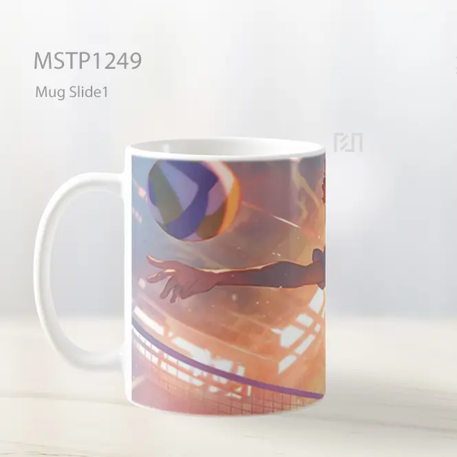 Hinata Shoyo Jump Serve Mug MSTP1249 - All-side / Desain