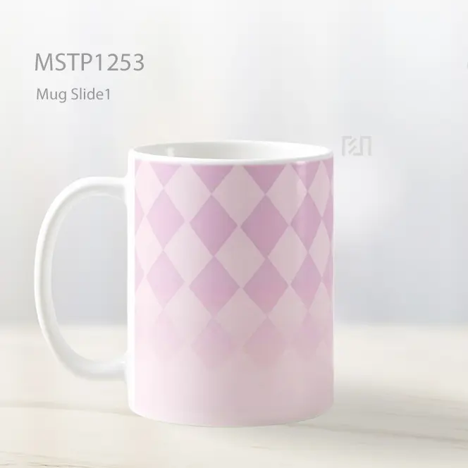 Hitagi Senjoghara Chibi Pink Marah Mug MSTP1253 - All-side / Desain