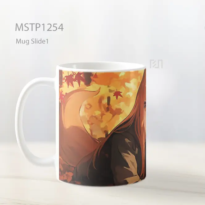 Holo Spice And Wolf Autumn Mug MSTP1254 - All-side / Desain