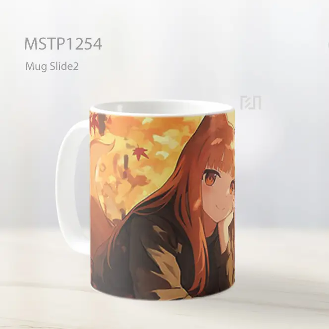 Holo Spice And Wolf Autumn Mug MSTP1254 - All-side / Desain