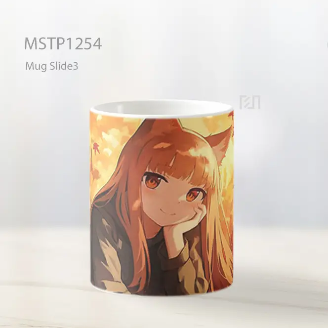 Holo Spice And Wolf Autumn Mug MSTP1254 - All-side / Desain