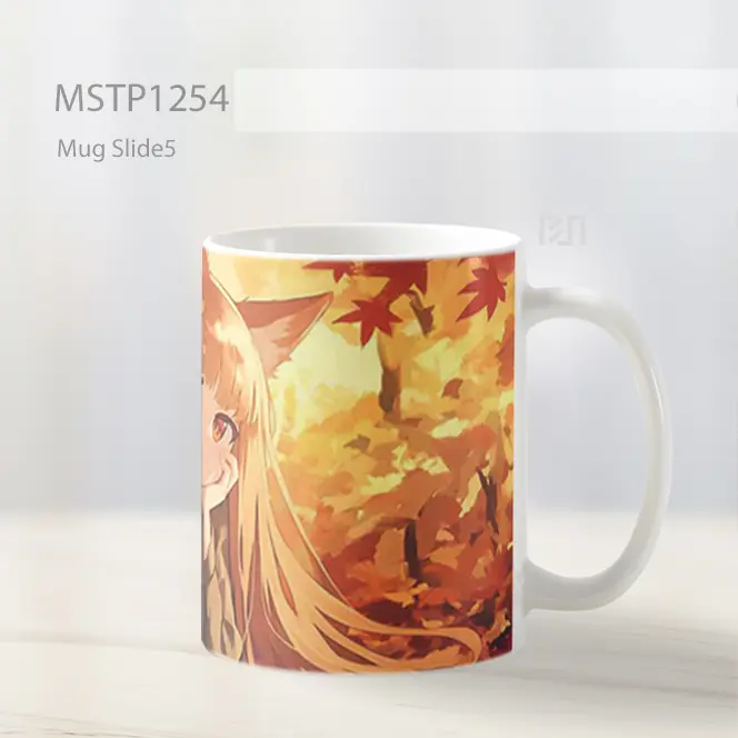 Holo Spice And Wolf Autumn Mug MSTP1254 - All-side / Desain