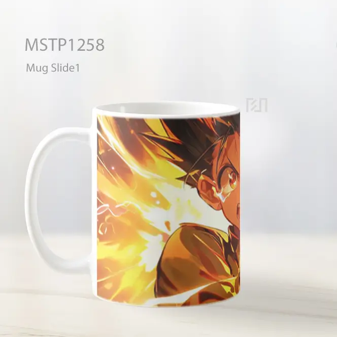 Hunter X Hunter Gon Dengan Aura Mug MSTP1258 - All-side / Desain